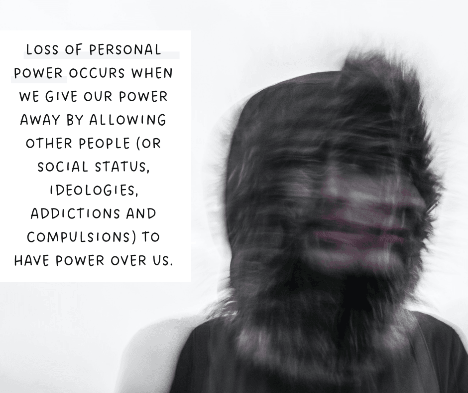 loss of personal power